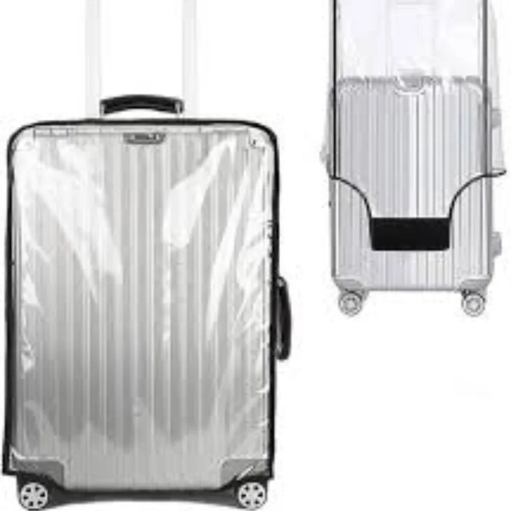 Luggage Protector / Suitcase Cover / Clear PVC / Waterproof -NWT- 28" - Picture 2 of 8